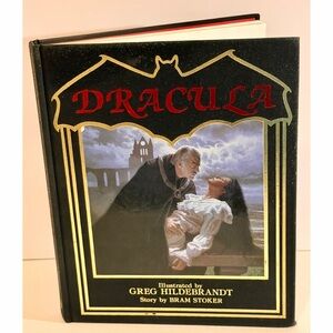 Dracula Bram Stoker 1985 Illustrated Greg Hildebrandt Unicorn HC Gothic Horror